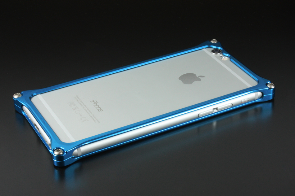 Milled aluminum case for iPhone 6/6s the Solid Bumper