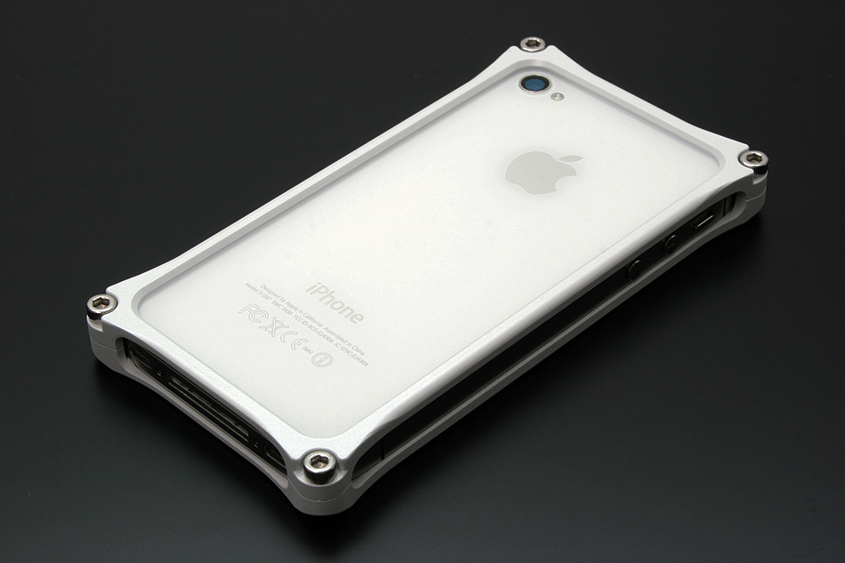 ソリッドバンパー for iPhone4/4S ホワイトリミテッドエディション